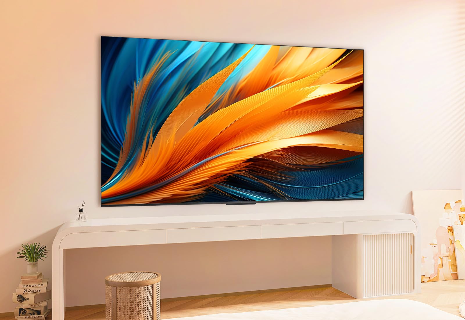 TCL 50PF650, 50" 4K UHD Smart TV, Fire TV (Dolby Vision, Dolby Atmos, DTS, HDR 10, Alexa Integrado, Airplay2, Miracast)