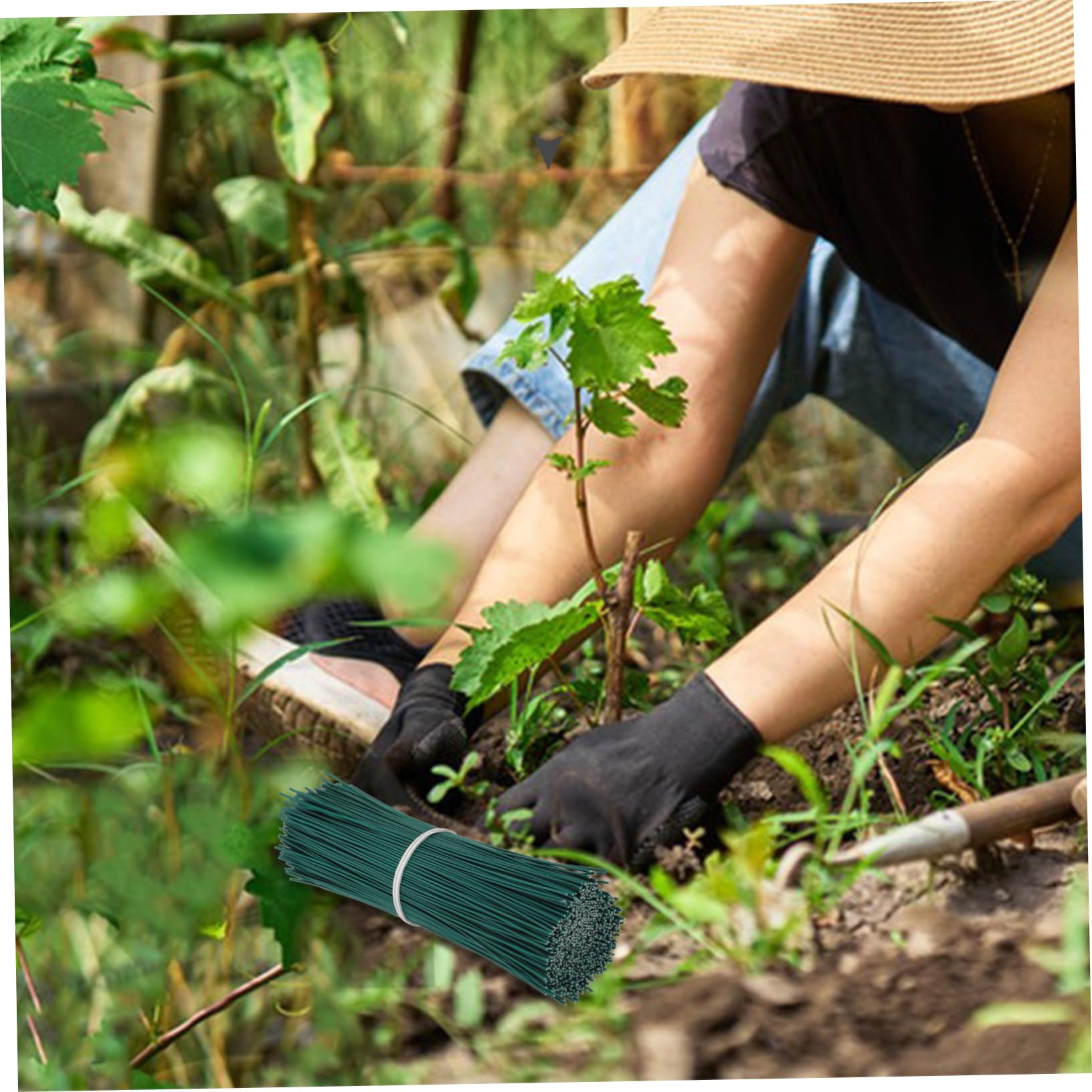 Milisten 4000pezzi Legature Flessibili per Piante Fili di Riutilizzabili per Giardinaggio per Legare Rami e Sostenere Viti Alta Resistenza e Versatilità