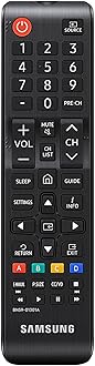 Samsung Universal IR Remote, Smart TV Remote Control, All-in-One Samsung Remote, User-Friendly Design, Batteries Included, Black, (VG-TM1240AN/ZA, 2024)