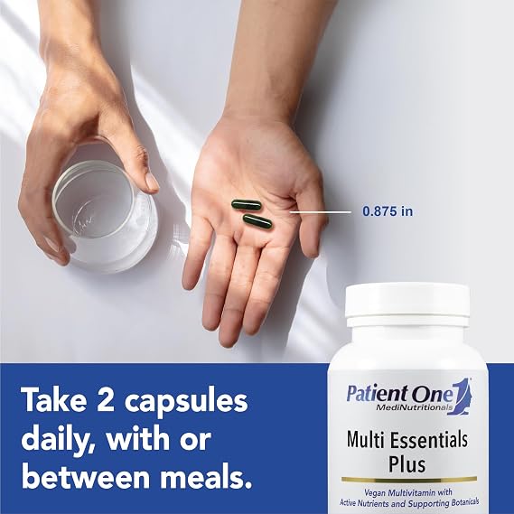 Patient One Multi Essentials Plus Multivitamin, Men & Women, 120 Capsules