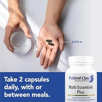 Patient One Multi Essentials Plus Multivitamin, Men & Women, 120 Capsules