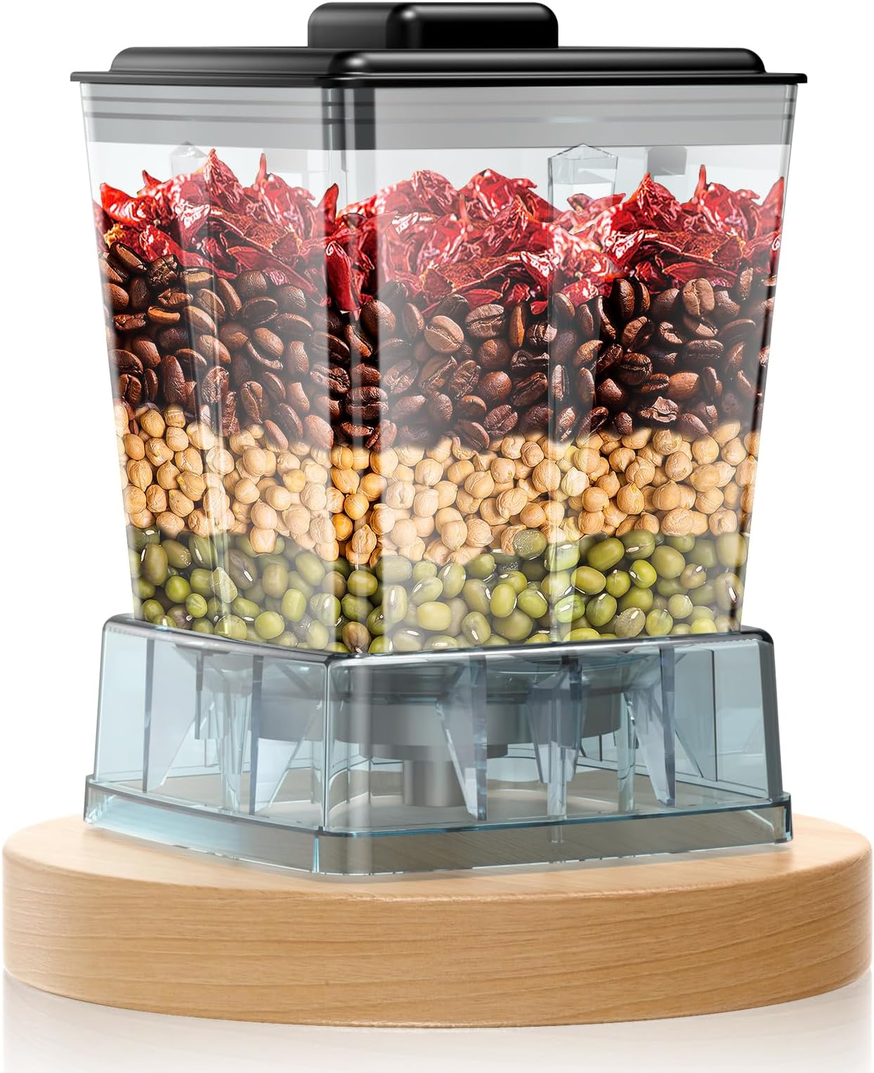 Prasky Grinder Container for Professional Blender, Grinder Container for Coffee Bean,BPA Free,Grinder Container for Blender