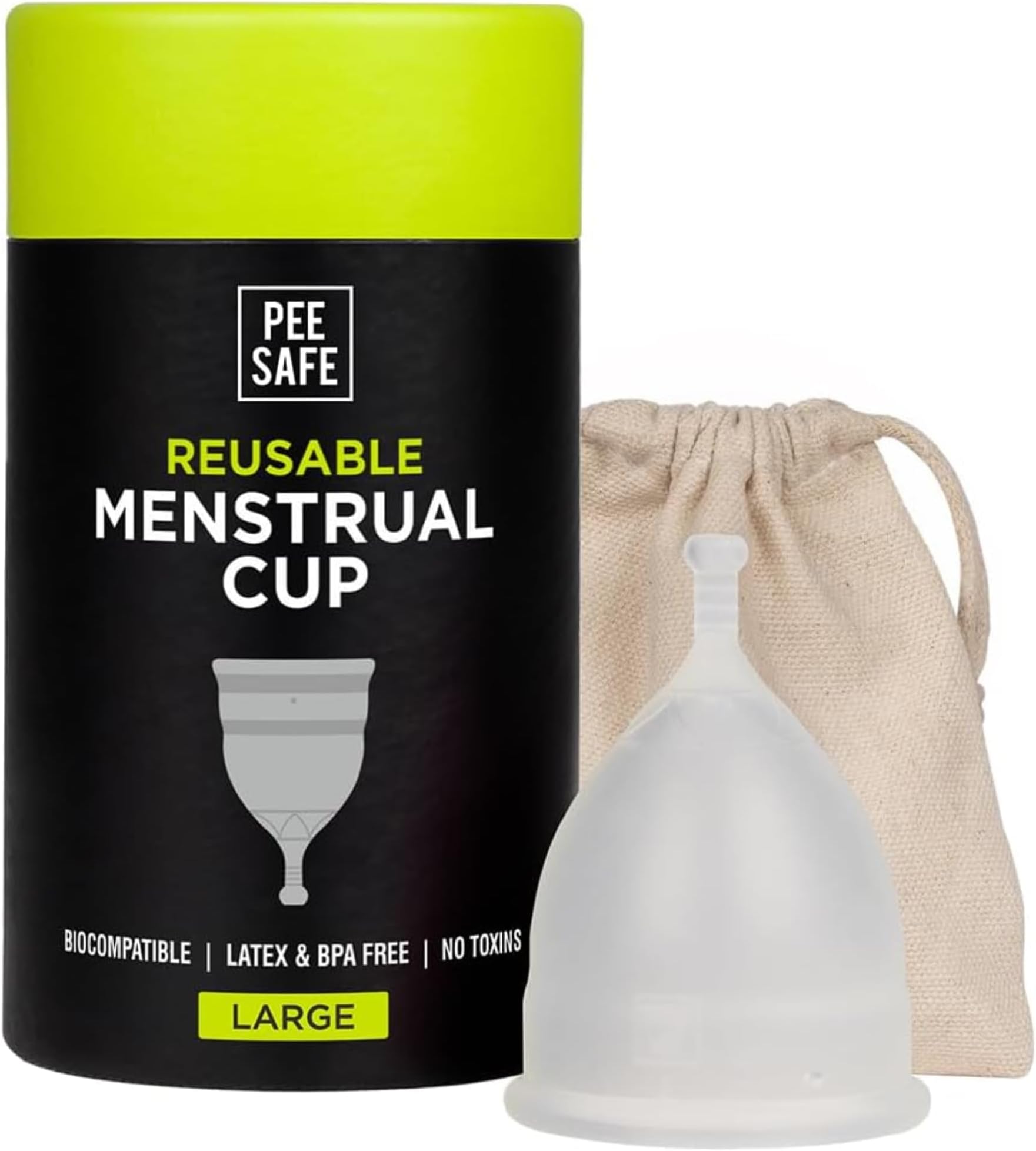 PEESAFE Menstrual Cups (Large)