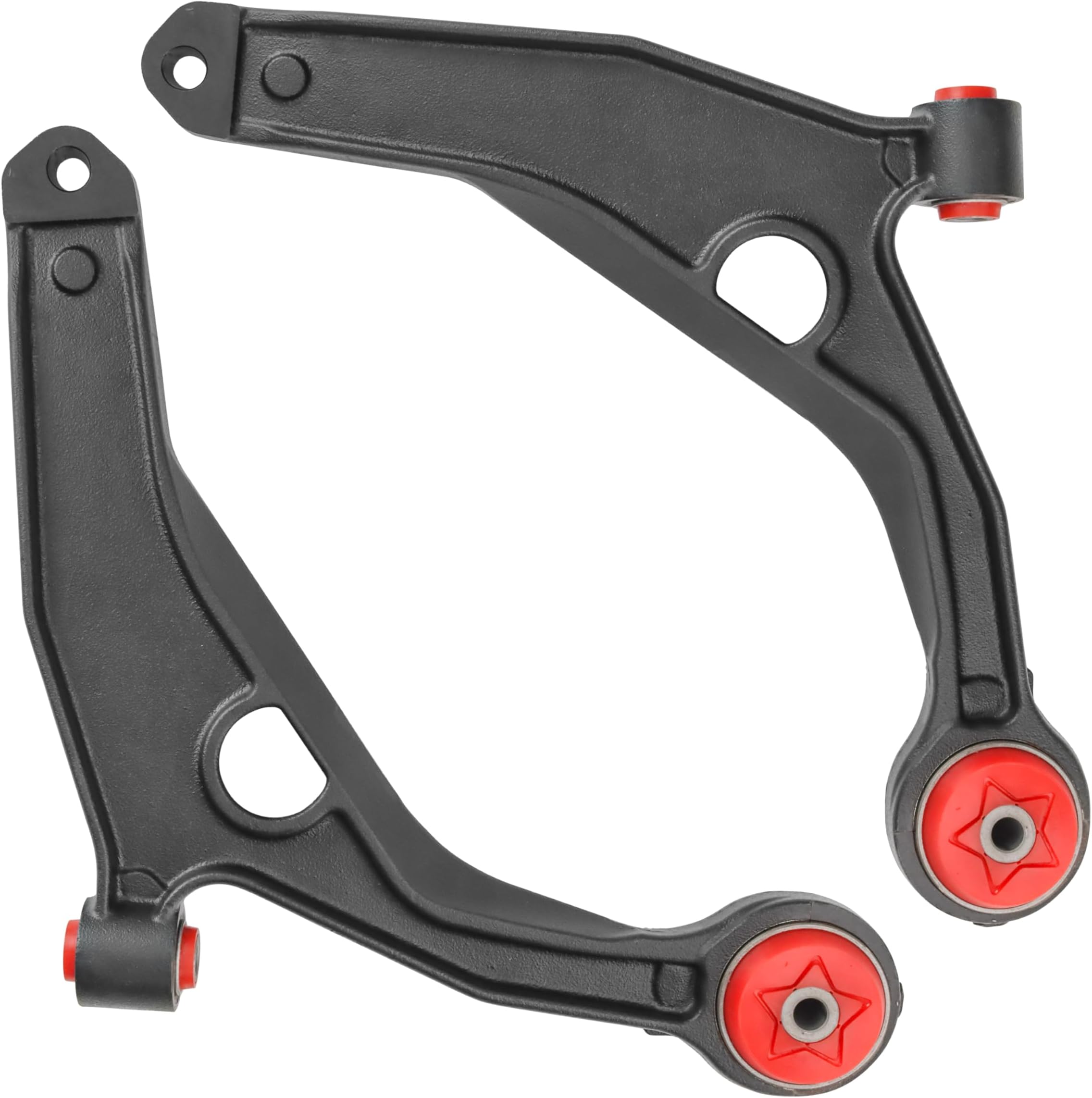 Front Lower Control Arms Pair – Fits 2011-2014 Chrysler 200, 2007-2010 Chrysler Sebring, 2008-2014 Dodge Avenger, 2009-2018 Dodge Journey – Complete Front Lower Arm Replacement Set