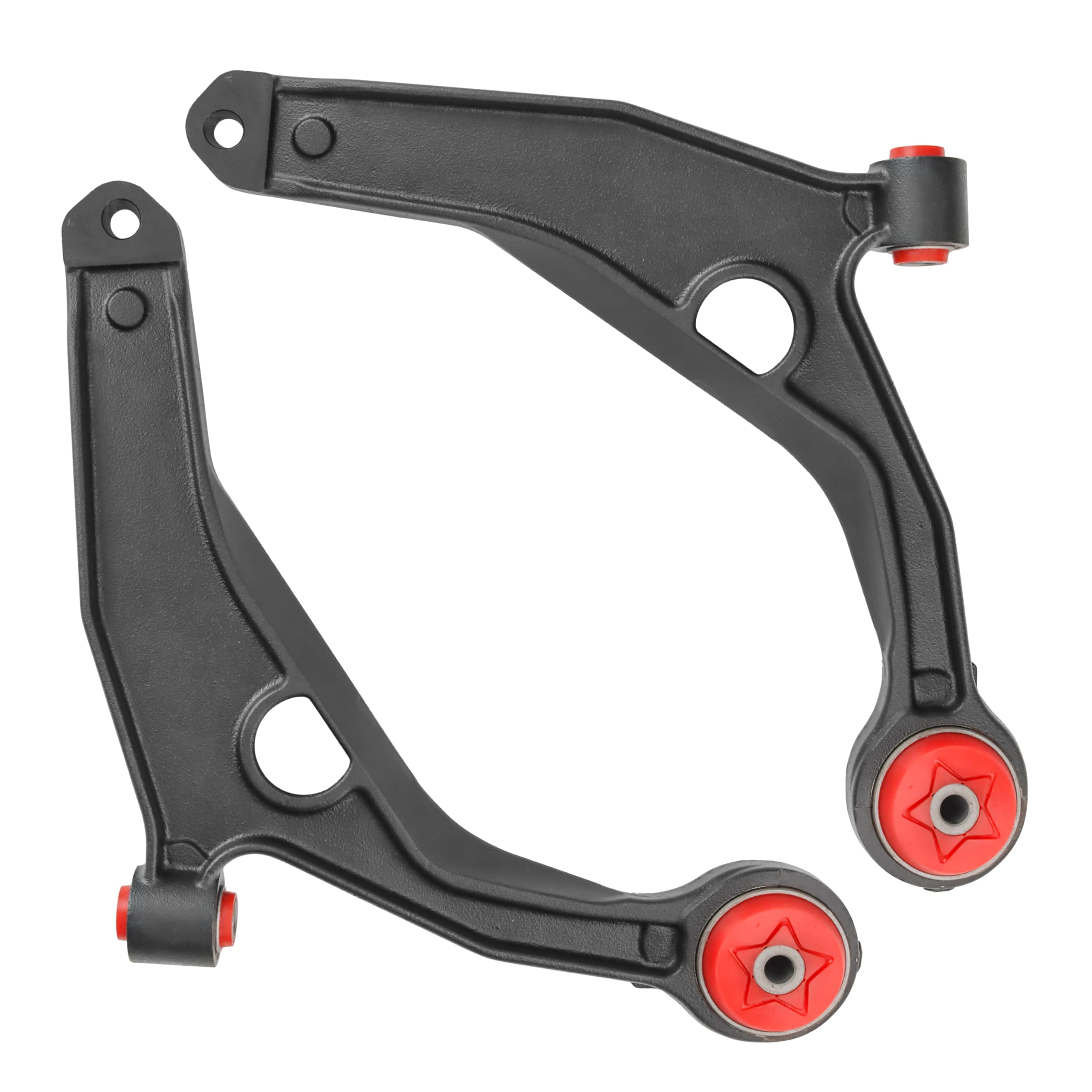 Front Lower Control Arms Pair – Fits 2011-2014 Chrysler 200, 2007-2010 Chrysler Sebring, 2008-2014 Dodge Avenger, 2009-2018 Dodge Journey – Complete Front Lower Arm Replacement Set