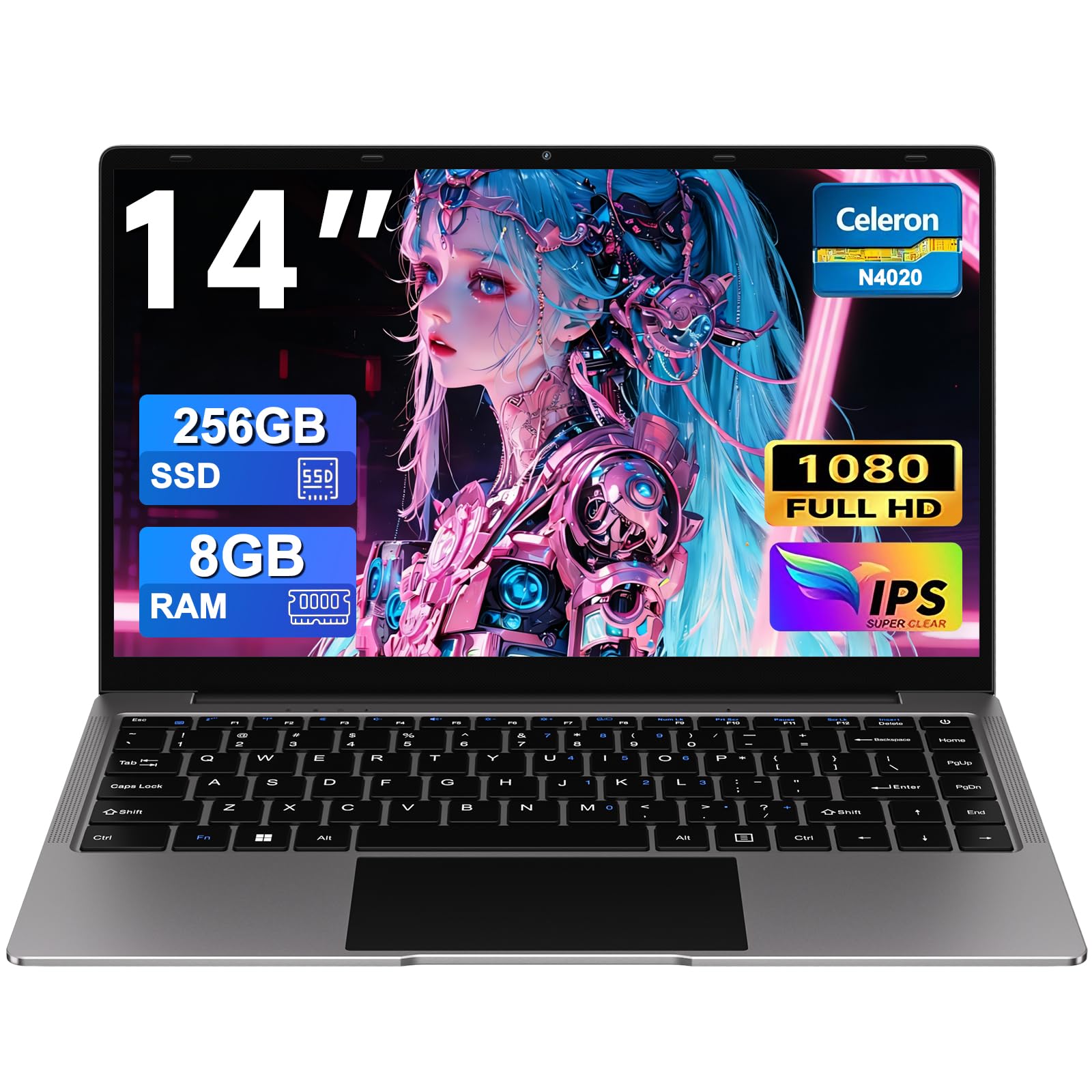 ◆ 14.1ｲﾝﾁﾉｰﾄ /Win10/Office/ SSD ◆ 2026 14 Inch Laptop Computer Win 11 Laptops with 8GB 256GB SSD Up