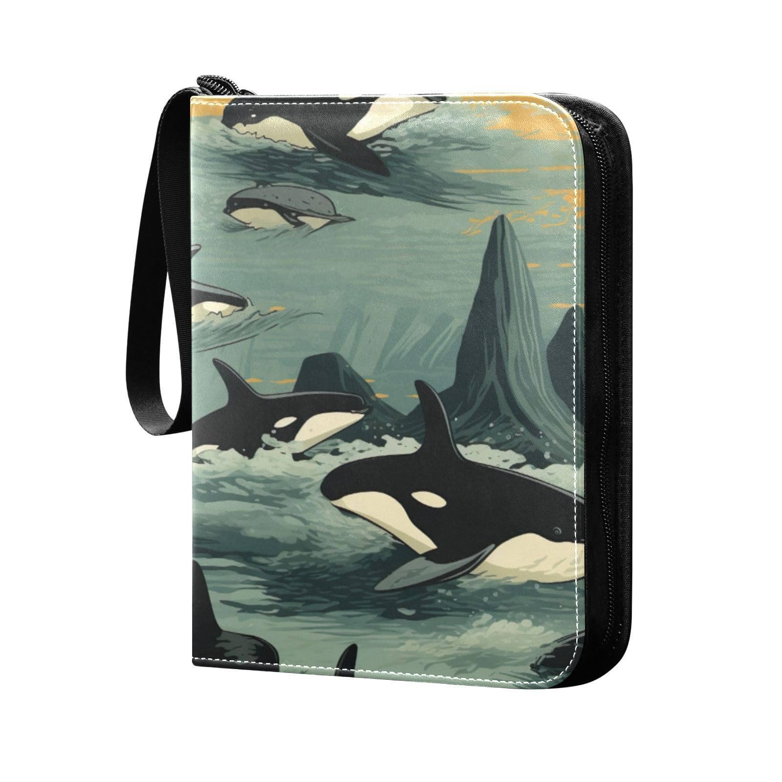 Amazon.com: Kigai Orca Whales Card Binder - 400 Pockets Card