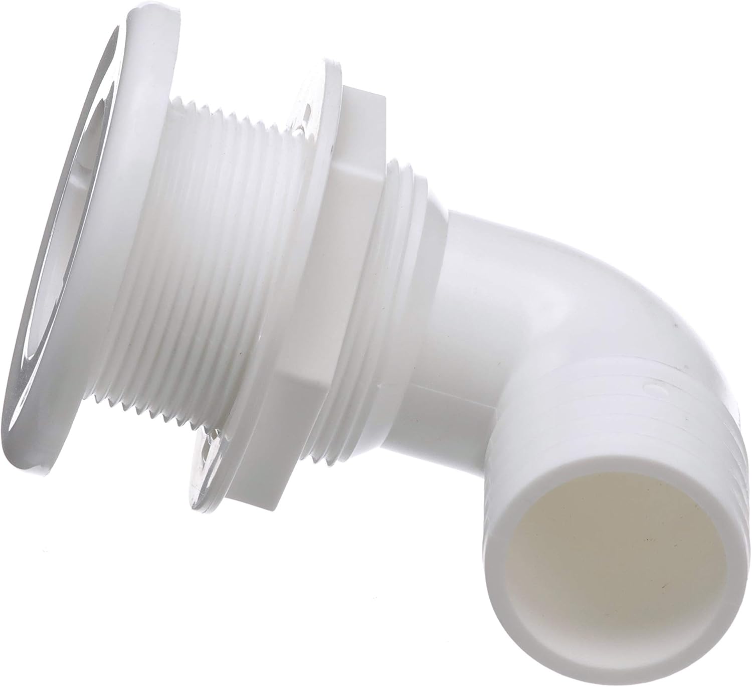 Seachoice 18121 90 Degree Thru-Hull Connector – Fits 1-1/2 Inch ID Hose – 1-3/8 Inch Max Hull : Sports Outdoor : Sports & Outdoors