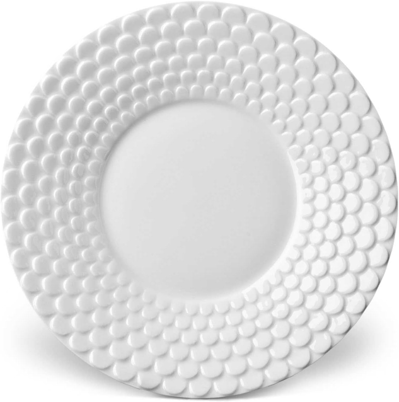 White Aegean Saucer by L'Objet