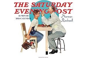 2024 Saturday Evening Post Mini Wall Calendar [2024 wall calendars lang]