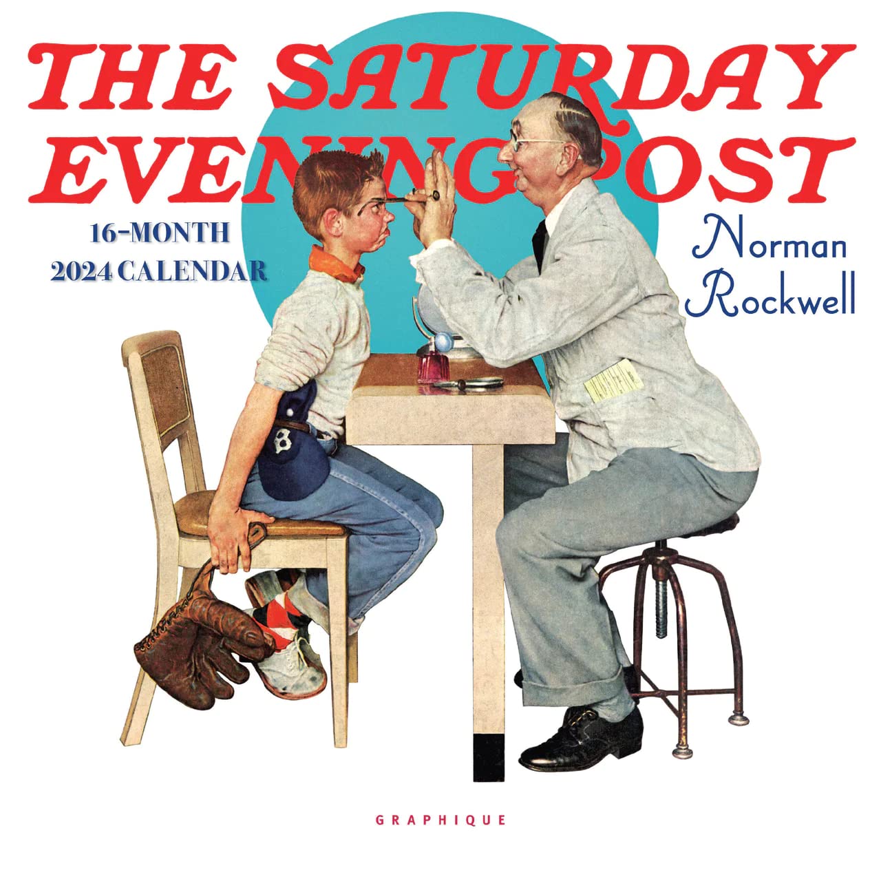 Amazon.com: Graphique 2024 Saturday Evening Post Mini Wall Calendar | 7” x  7” | Thick Paper | Home & Office Organizer | Large Monthly Grid | 3  Languages & Marked Holidays | 4 Month Preview Page for 2025 : Office  Products