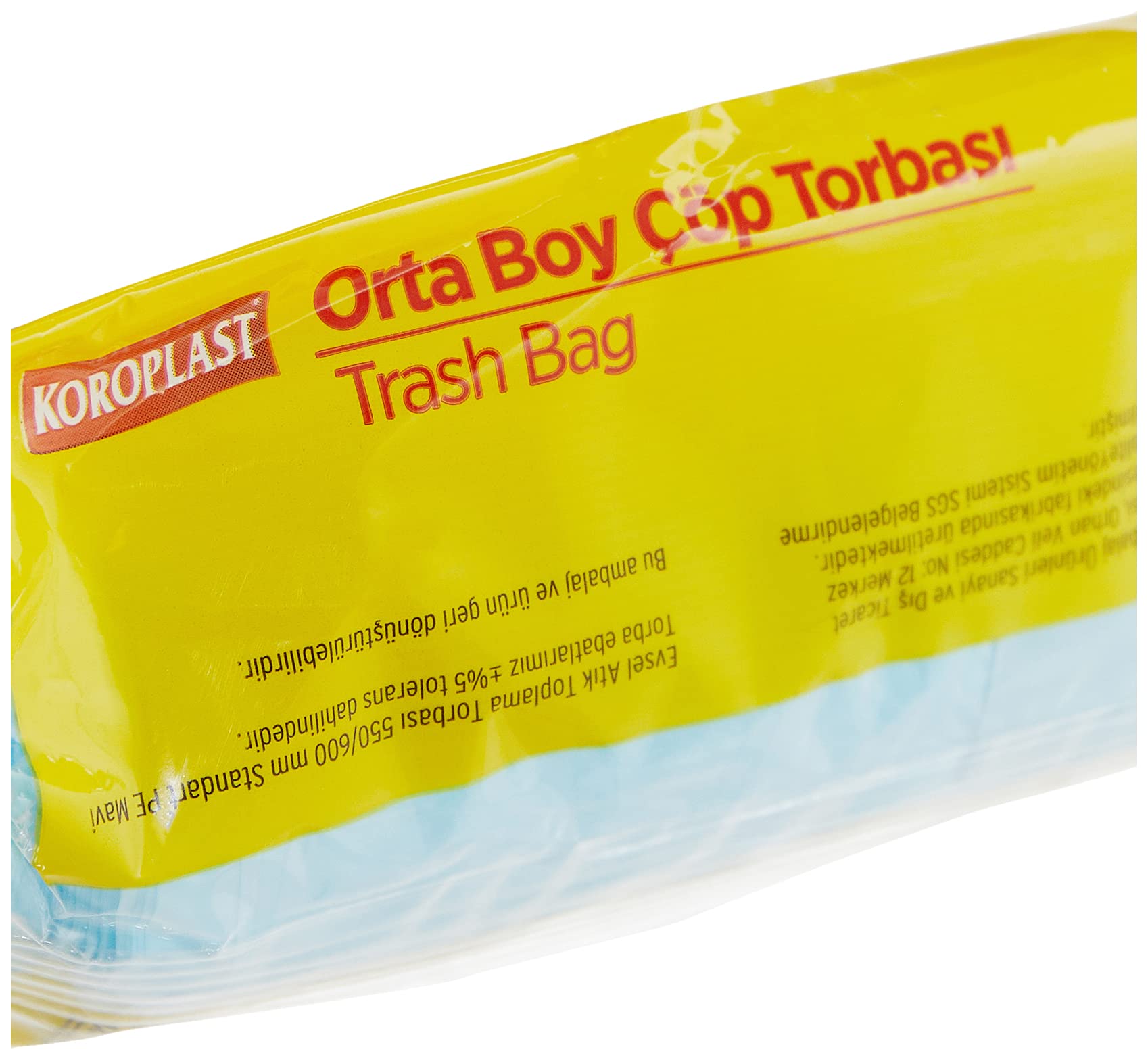 Koroplast Orta Boy Çöp Torbası 15 Adet 2li paket