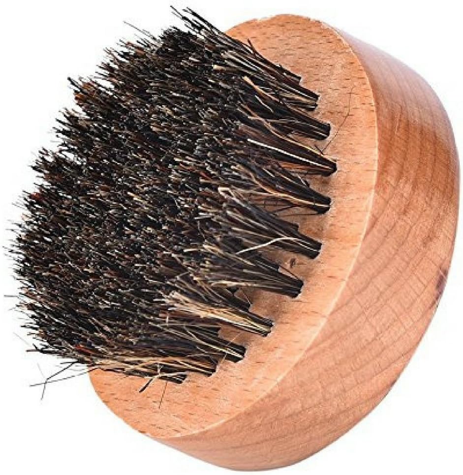 The Ladies Choice Beard Brush - Natural Boars Hair Bristles - Durable Oak Handle with a Free Bamboo Case.