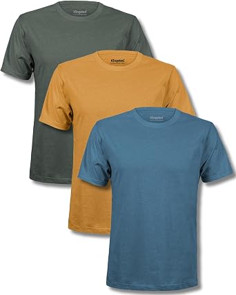 Kingsted Mens T-Shirts - Soft & Comfy Cotton Blend - Classic Fit Tee Shirts