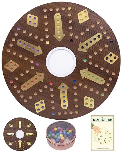 20 inch Marble Board Game, Fast Track Wahoo Board Game,Double-Sided