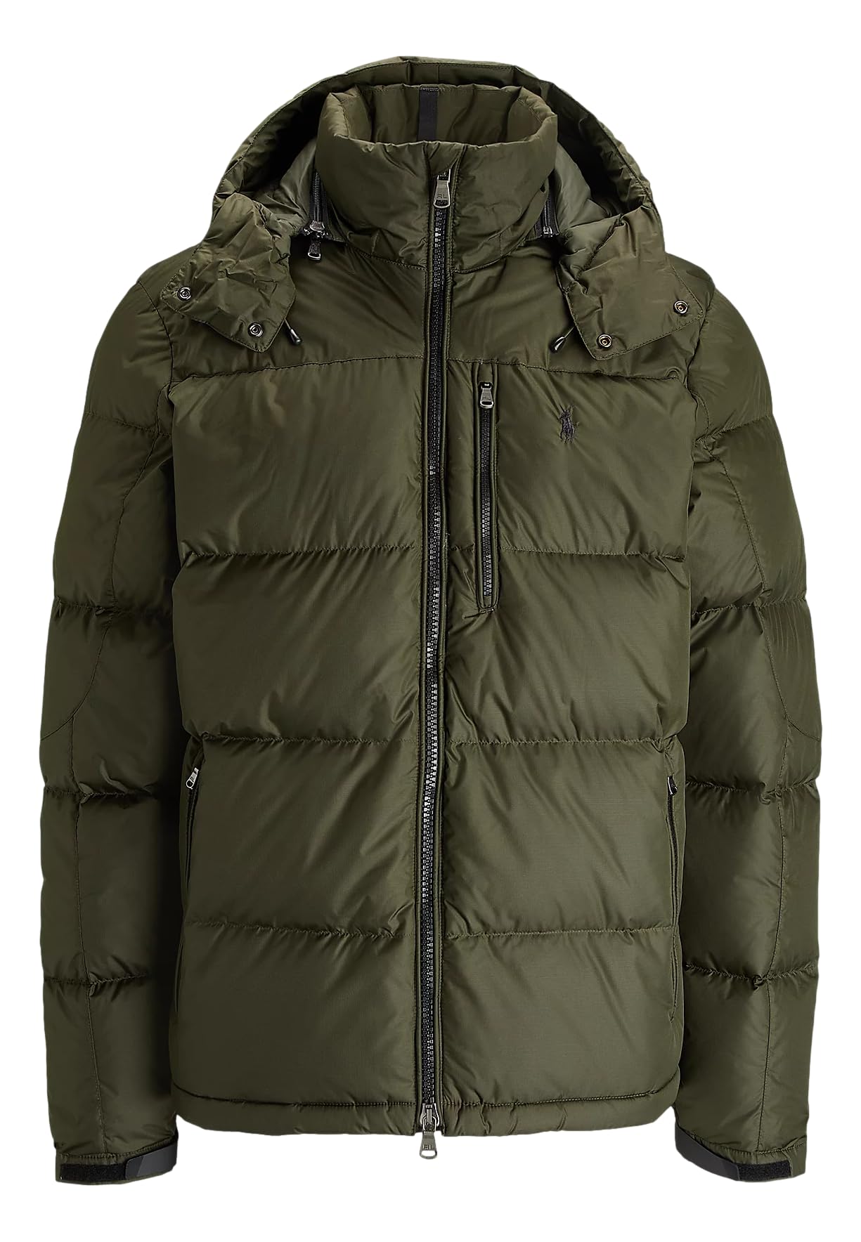 POLO RALPH LAUREN Men's El Cap Hooded Down Puffer Jacket (Compny OLV,XXL)