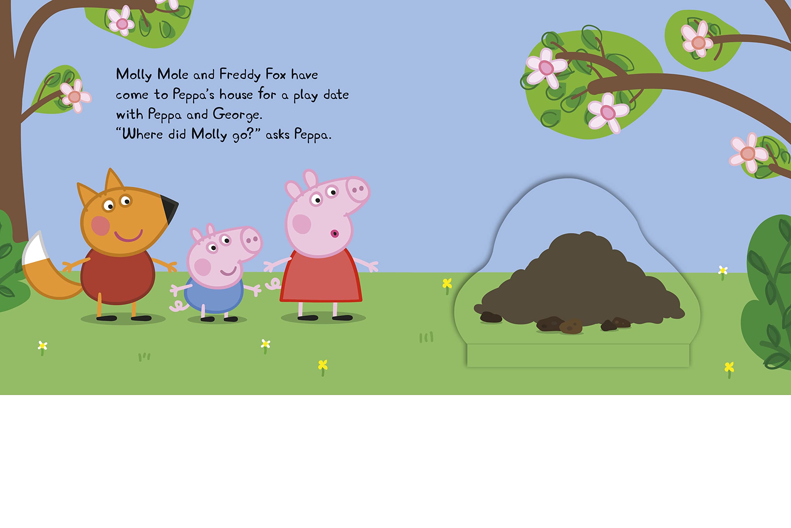 Peppa Pig: Peppa's Buried Treasure : A lift-the-flap book