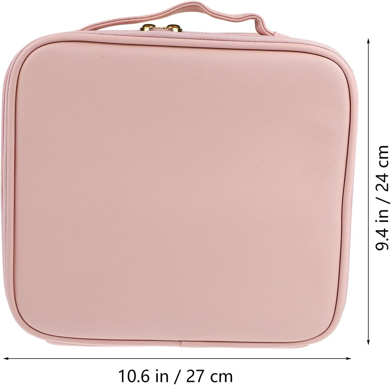 DOITOOL 1pc Makeup Tool Pouch for Cosmetic Storage Capacity Makeup Brush Container for Women Pu