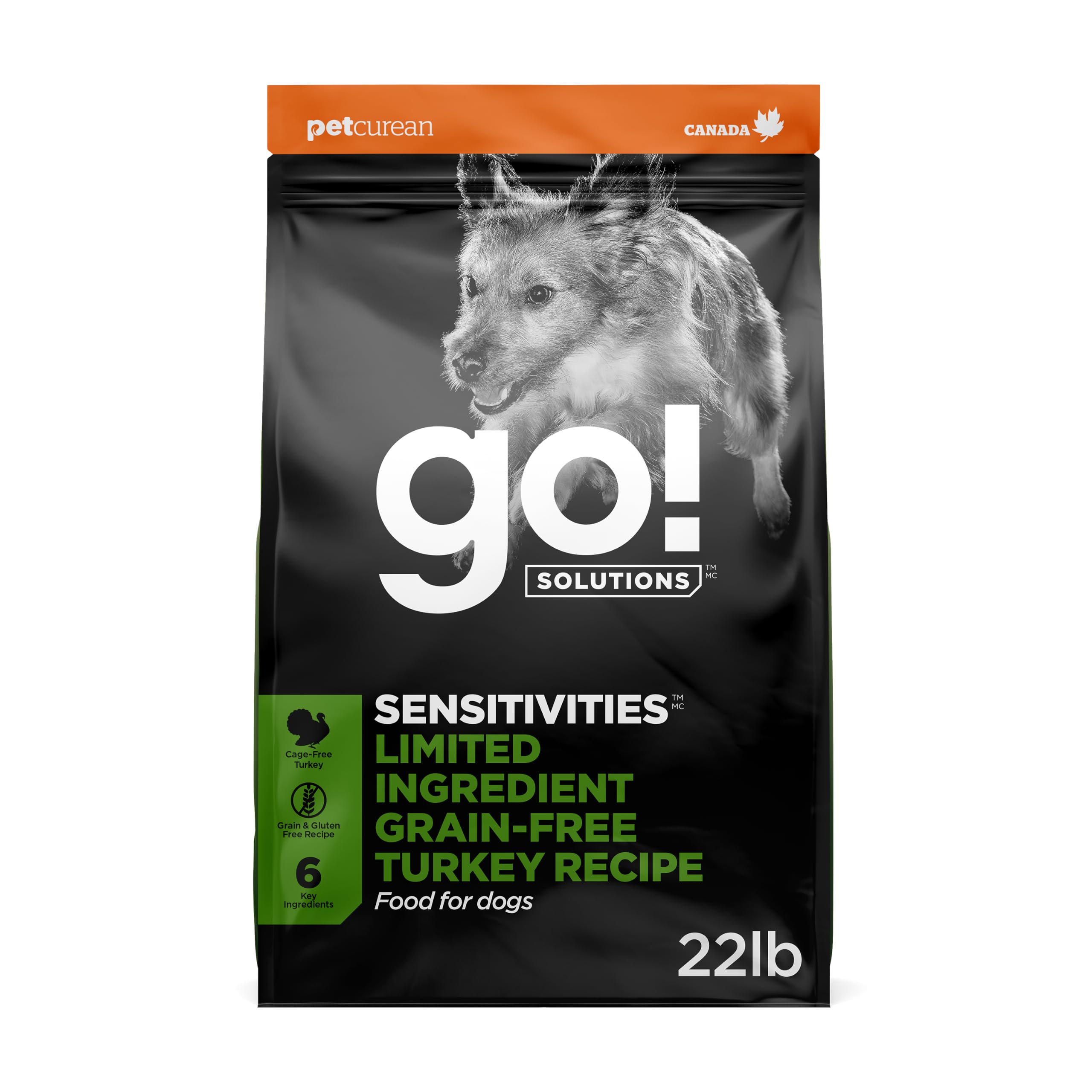 Go! Solutions Sensitivities Limited Ingredient Turkey Grain-Free Dry Dog Food