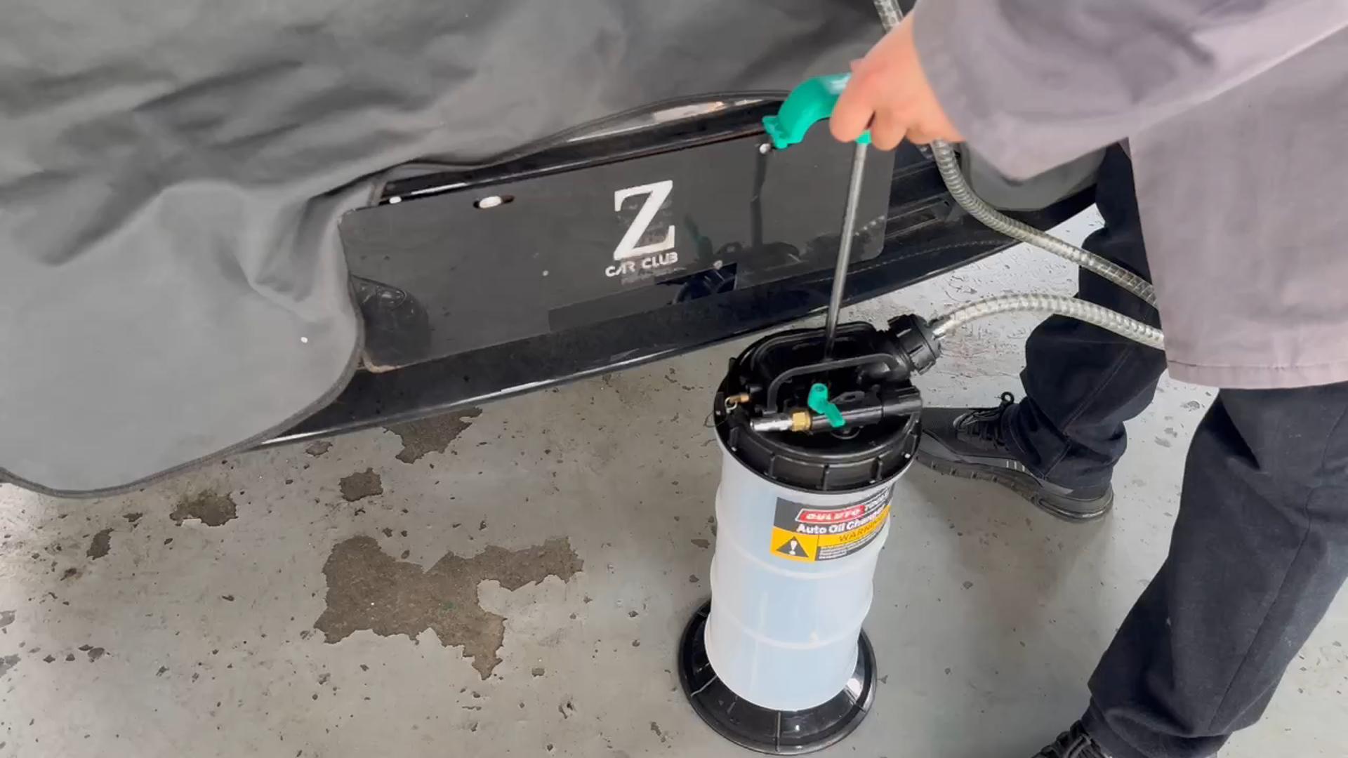 Pompa Estrattore Olio GOTLUCK 5,3L - Manuale E Pneumatica, Con 6 Tubi, Per Cambio Olio - Foto 7