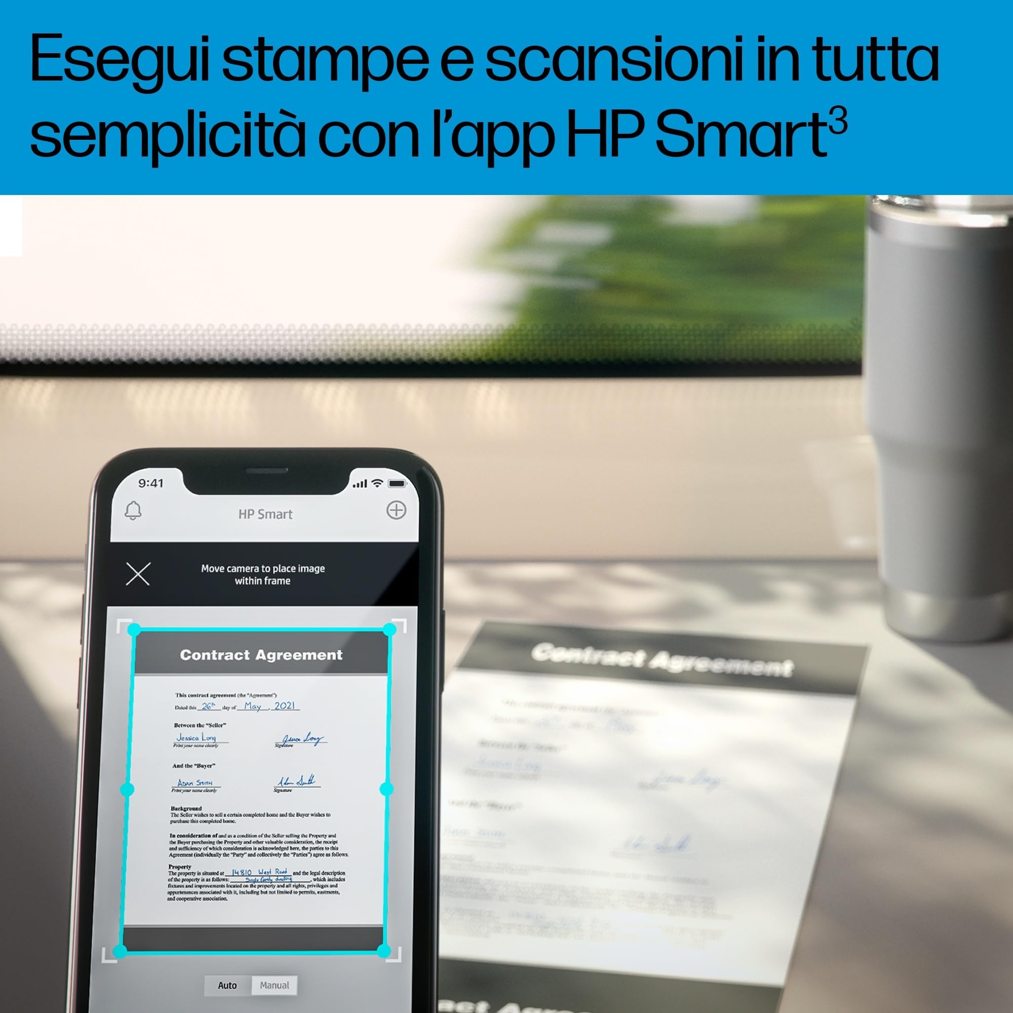 HP LaserJet M140we 7MD72E, Stampante Multifunzione Laser A4, Monocromatica, Stampa Fronte e Retro Manuale in b/n, 20 ppm, Wi-Fi, Smart, Bianca