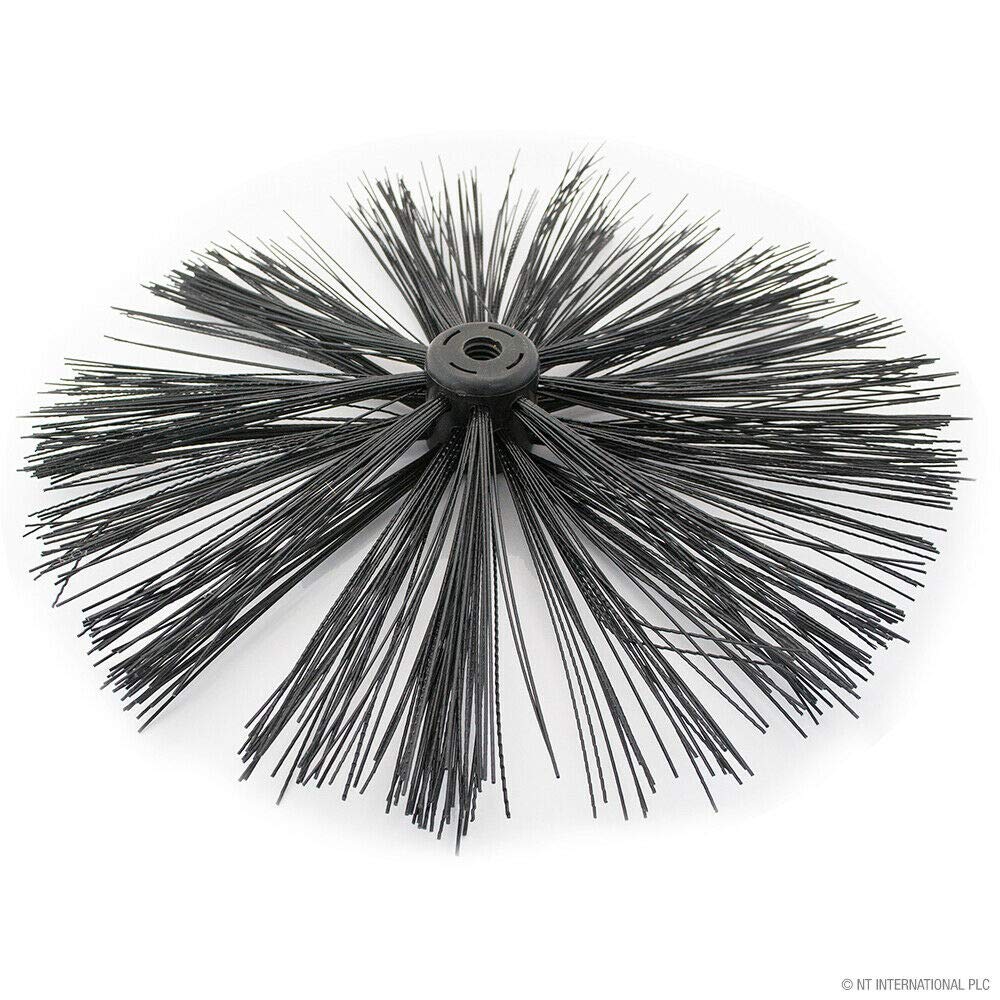 Bargains-Galore Black New 400Mm Chimney Brush Replacement Head Only Sweep Fireplace Cleaning | Easy To Use | Cleaning Tool | Chimney Sweep Sweeping | Durable Long Lasting
