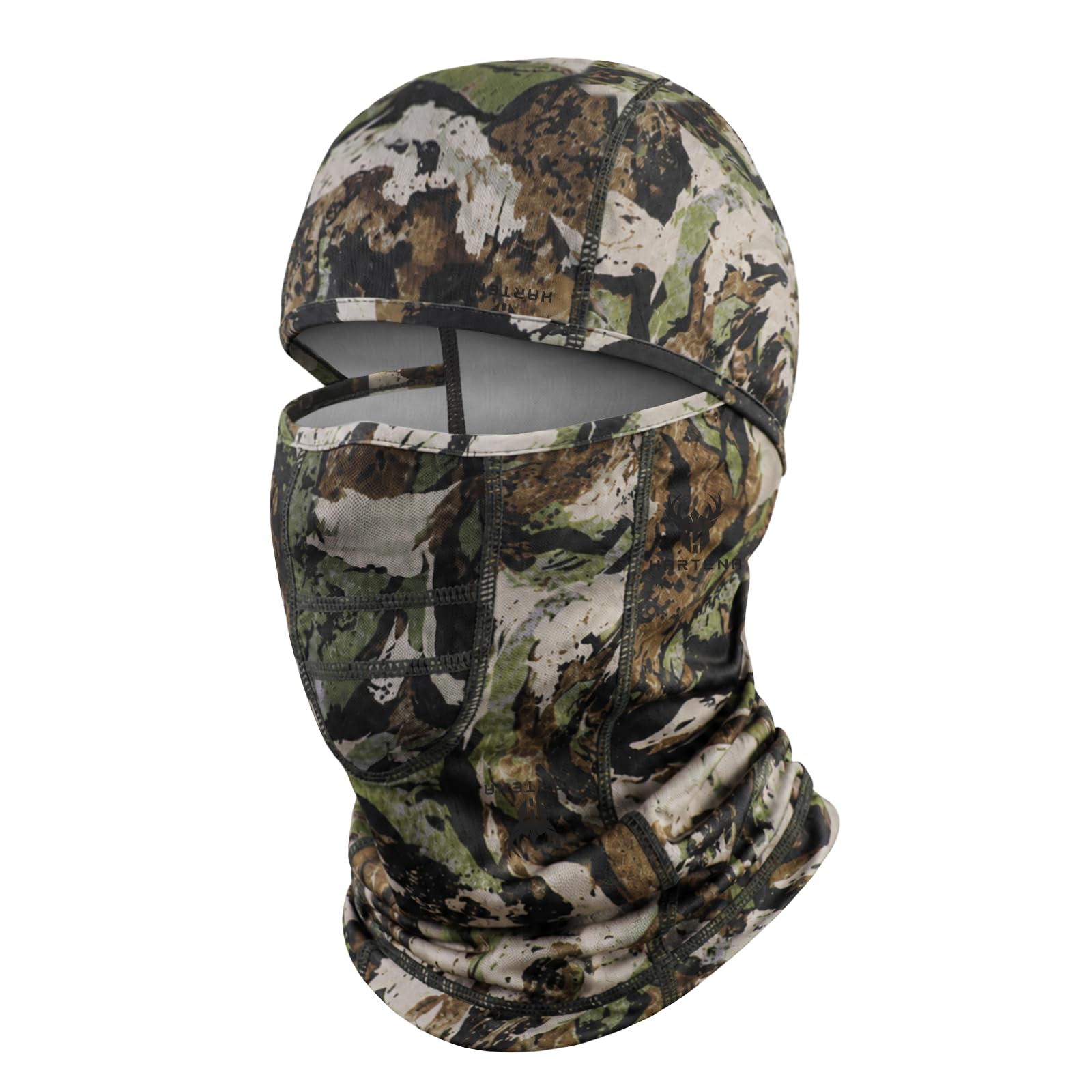 Lightweight Hunting Balaclava Camo Face Mask with Mesh Panel