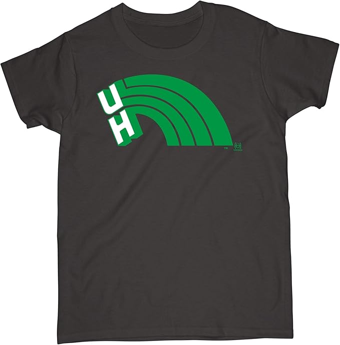 Amazon.com: Official NCAA University of Hawaii Rainbow Warriors PPUHAW04 Womens Basic T-Shirt 