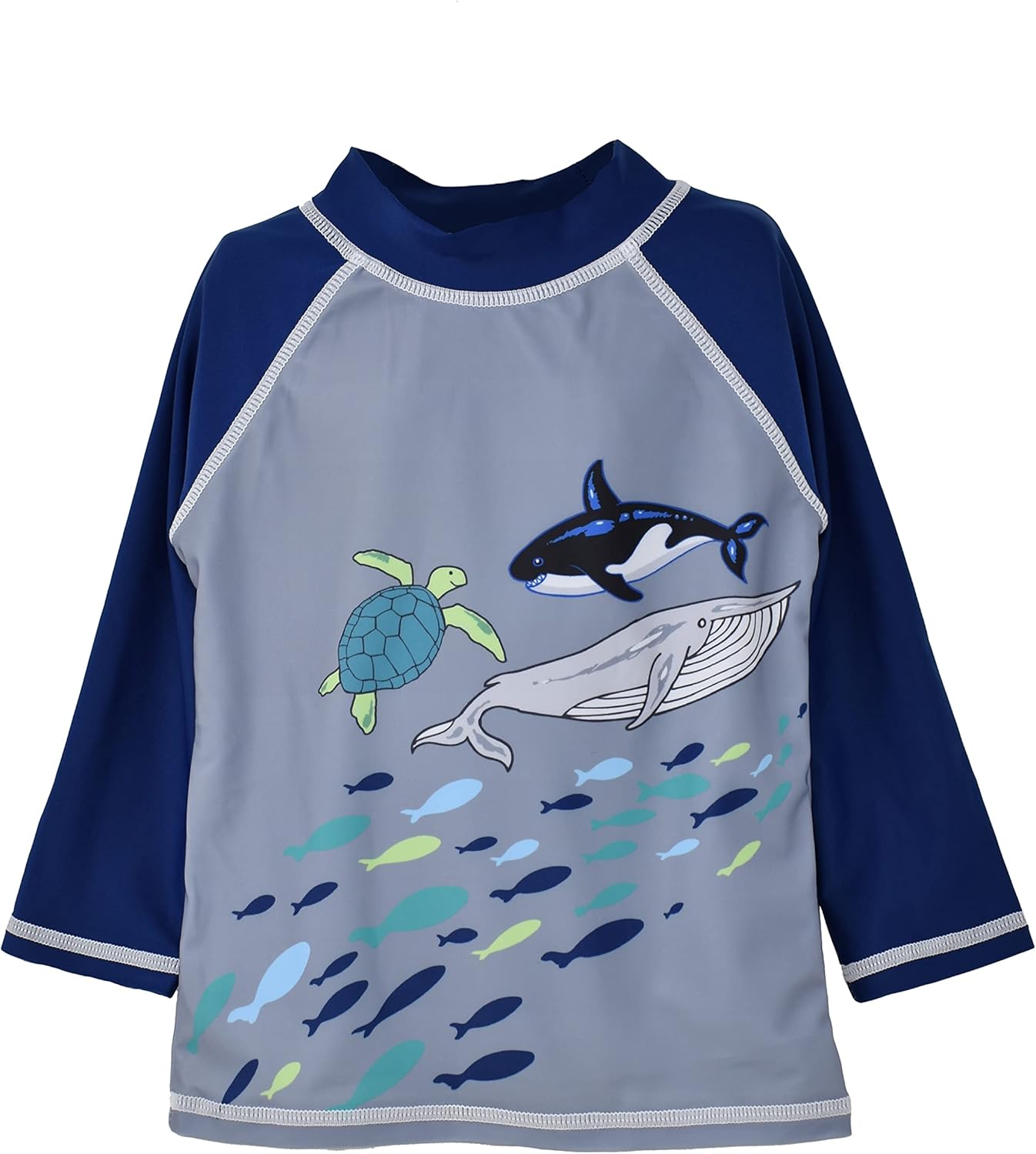 Flap Happy Boys' UPF 50+ Graphic Rash Guard Swim Top