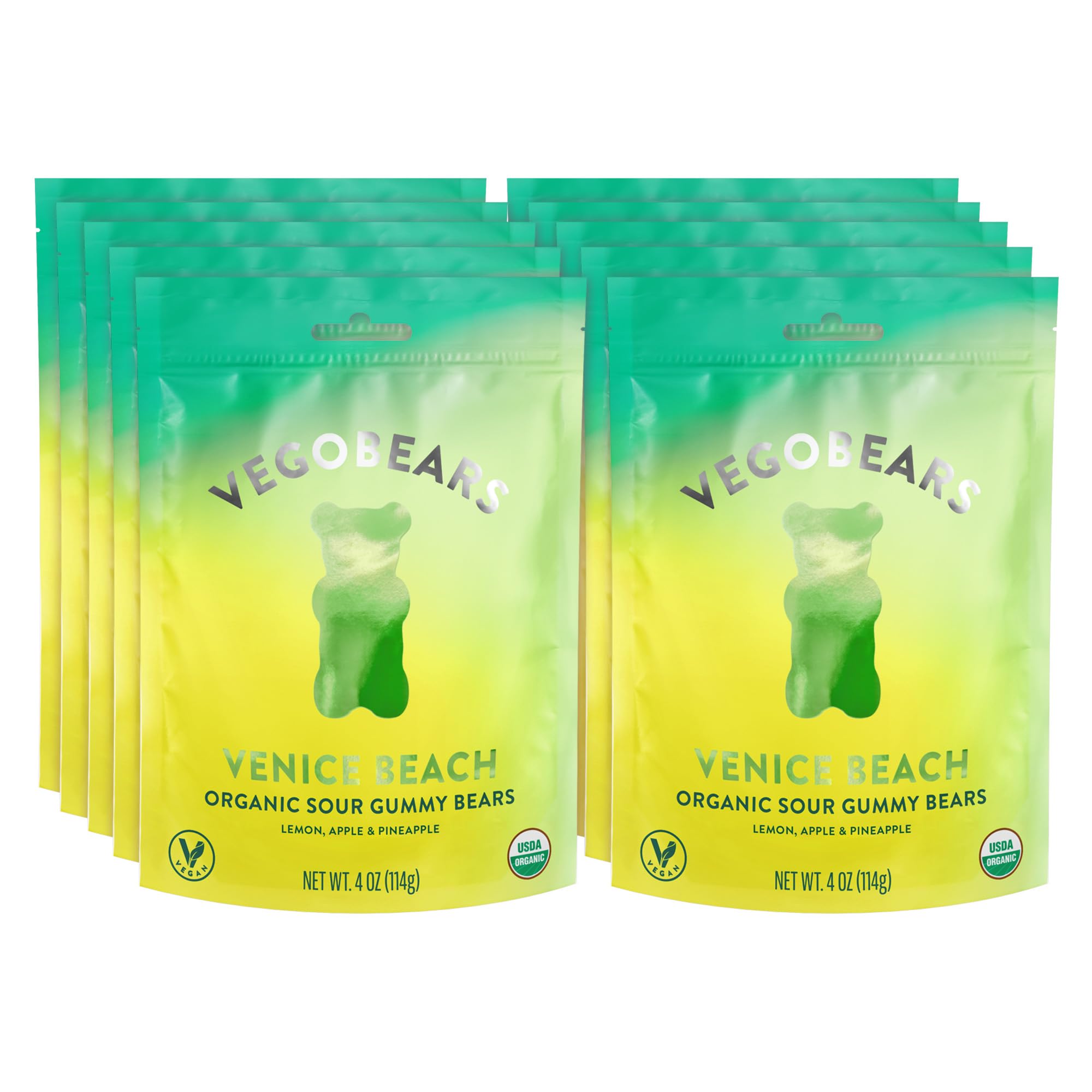Amazon.com : Candy People VegoBears Vegan Gummy Bears Organic