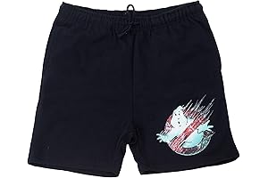 Ripple Junction Ghostbusters: Frozen Empire Movie Ghostbusters Logo Men's Drawstring Shorts Official Merchandise