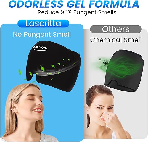 Miniatura 7 de Sombrero para el dolor de cabeza para aliviar la migraña envoltura mejorada sin olor gorra de alivio de la migraña compresa fría gel para terapia