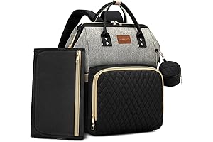 HapTim Multi-Function Large Diaper Bag Backpack