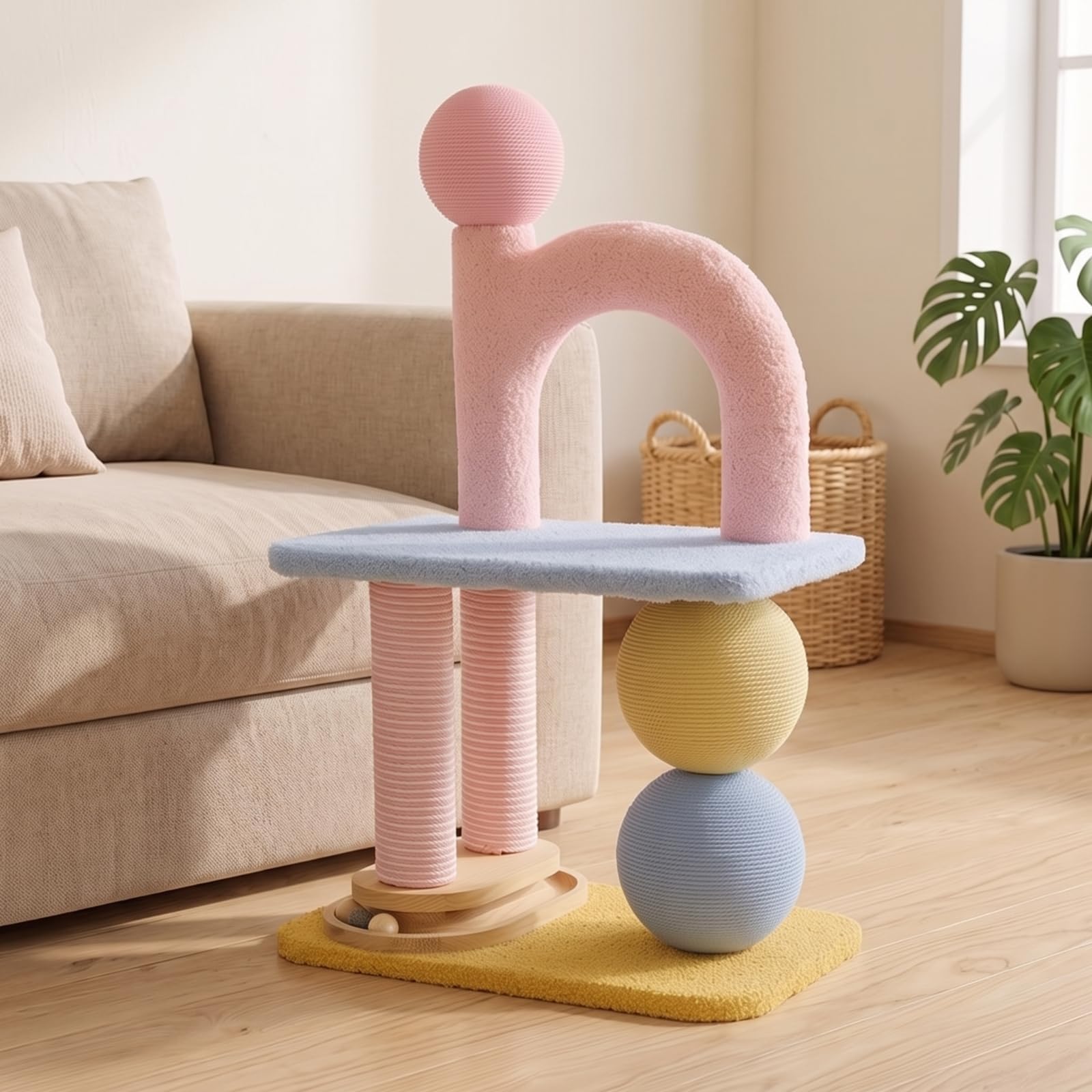 TR pr Chat Hamac | TR D'escala pr Chat, Stable, Appartement, Style A