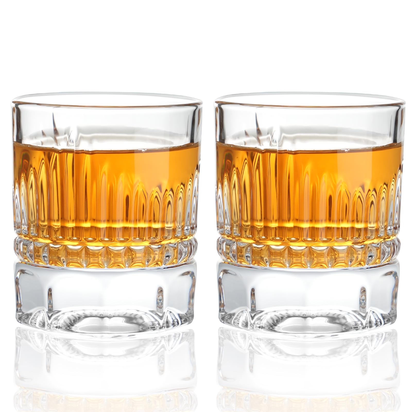 Amazon | Nasichex 2個ロックグラス ウイスキー グラス古い昔ながらの