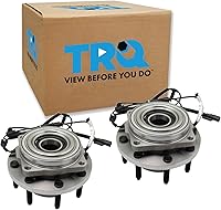 Vista 199 de TRQ Par de conjunto de cubo de cojinete de rueda delantera izquierda derecha, 2 piezas compatible con Lexus GX460 2003-2009 GX470 2003-2023 Toyota