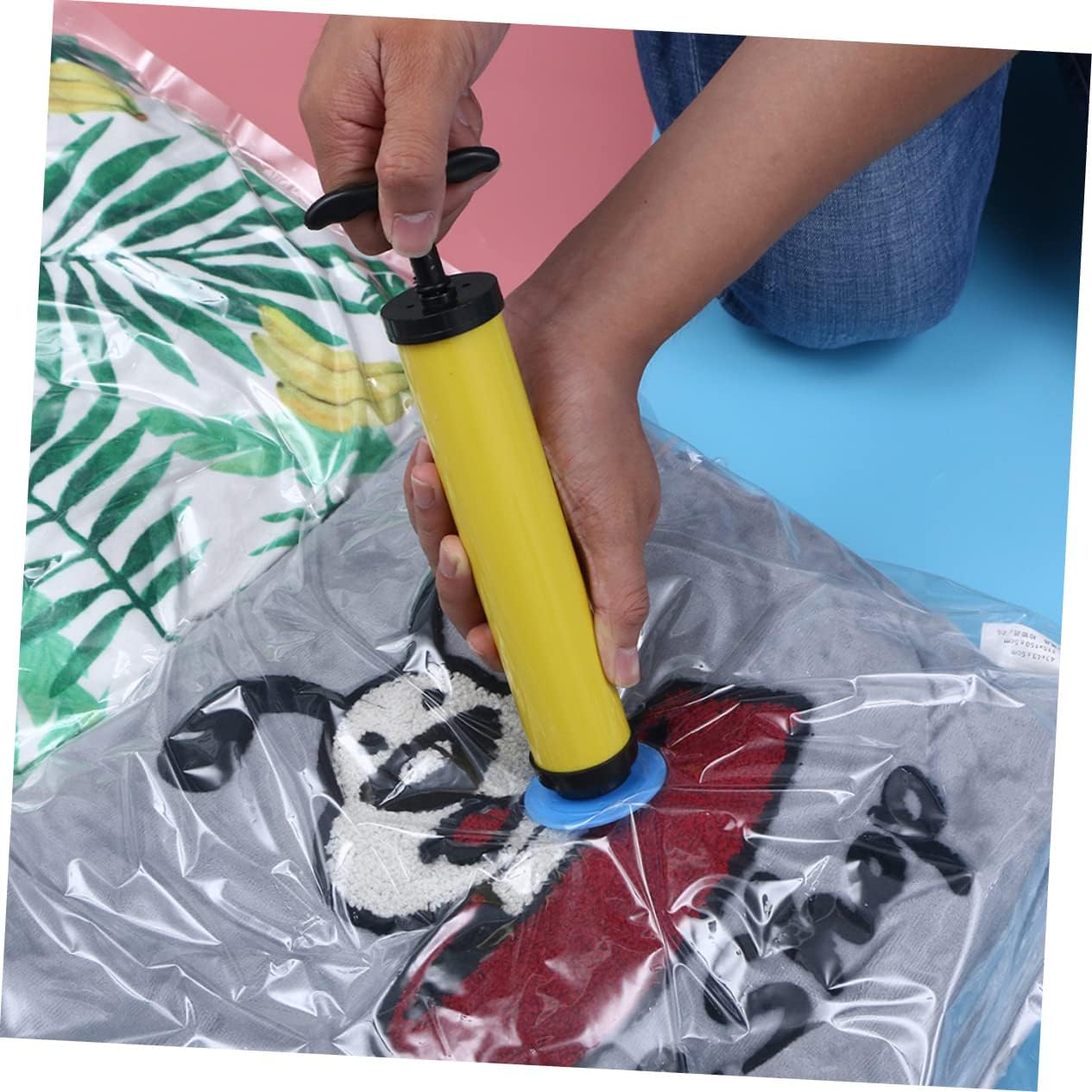 5Pcs Storage Compression Bvacuum Bbstorage Pouch Bstorage Bsorting Bags Packing Bags Clothes Compression Bhousehold Storage Bclothes Storage Bag