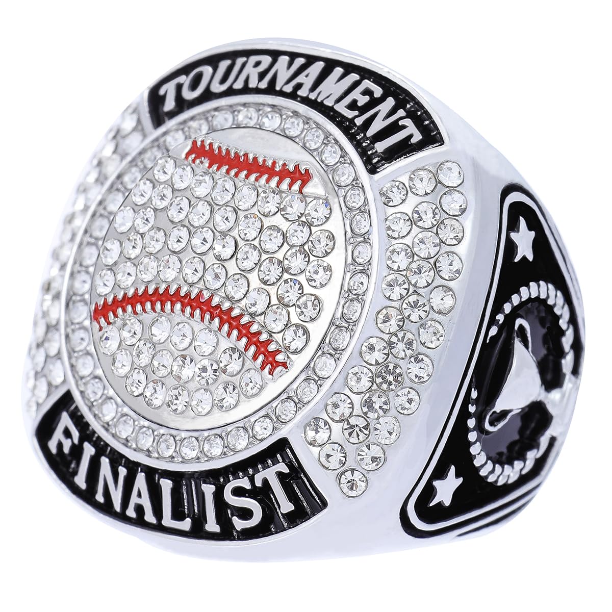 Baseballring Trophäe Award Geschenk Turnier Softball Finalist Ring