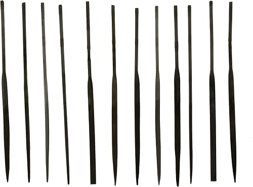 Miniatura 2 de SE Juego de limas de agujas - Herramientas manuales de precisión - Limas de metal - Juego de 12 piezas - 7382NF