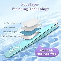 Vista 5 de Pinzas para cabello facial para mujer, paquete de 4 pinzas para cejas, juego de pinzas para cabello encarnado, herramienta de belleza diaria