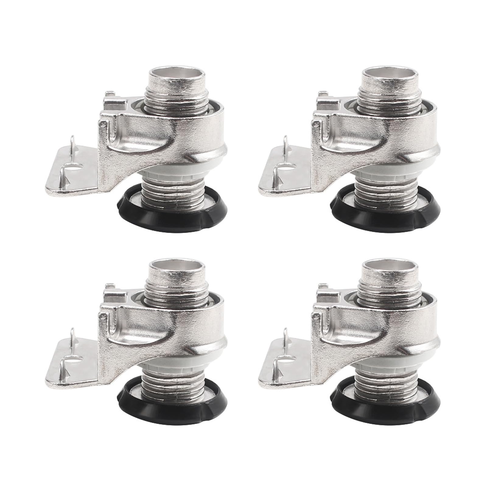 4Pcs Heavy Duty Furniture Levelers Adjustable Table Leg Leveler for Furniture Table Cabinets Leveling Feet Pad Adjustable Height Legs