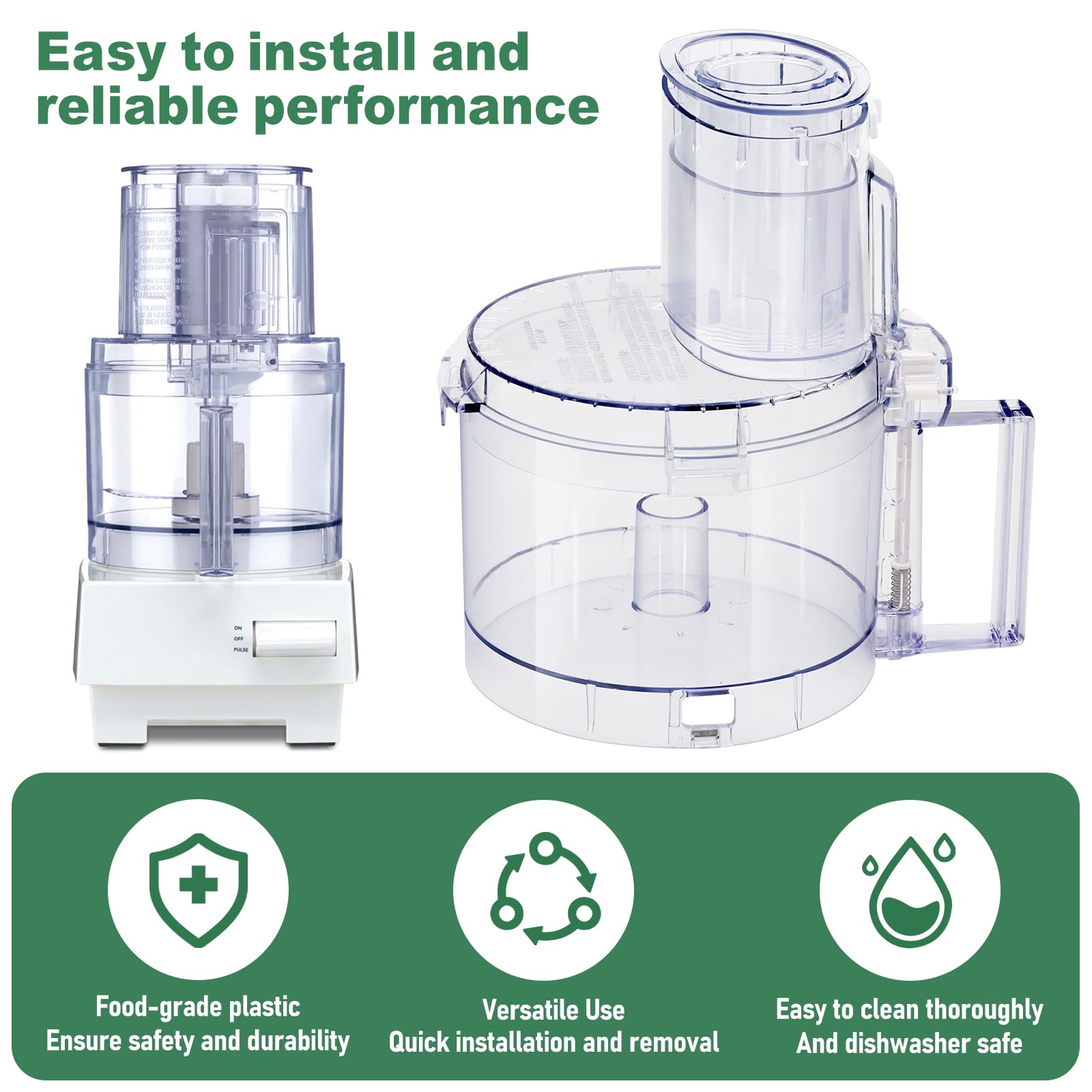 Small Food Processor Cuisinart DLC-10 Series Replacement Parts - 7