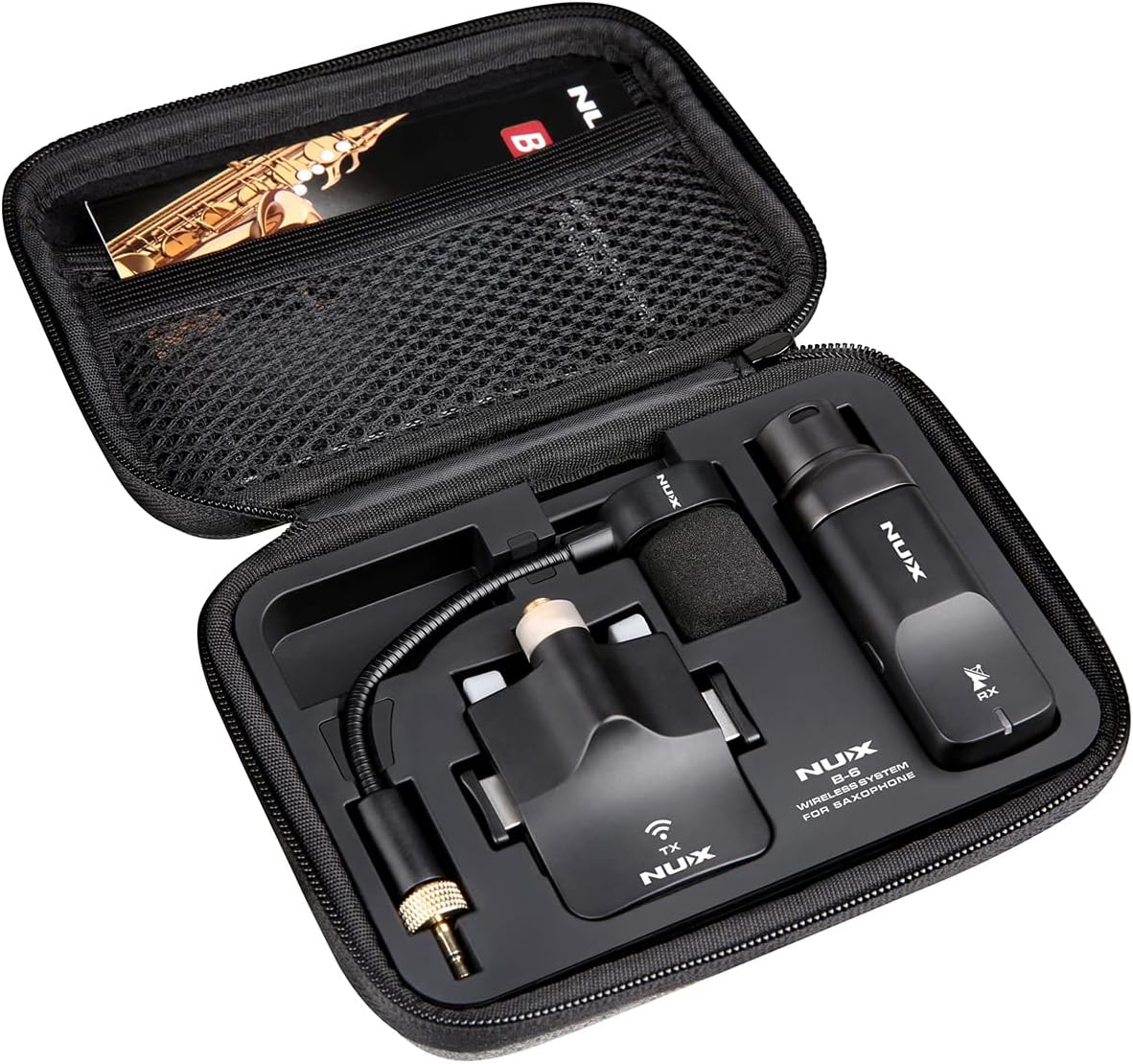 NUX B6 Wireless Saxophone Microphone Review (2023) Sonic Function