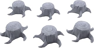 EnderToys Tree Stumps, Terrain Scenery for Tabletop 28mm Miniatures Wargame, 3D Printed and Paintable