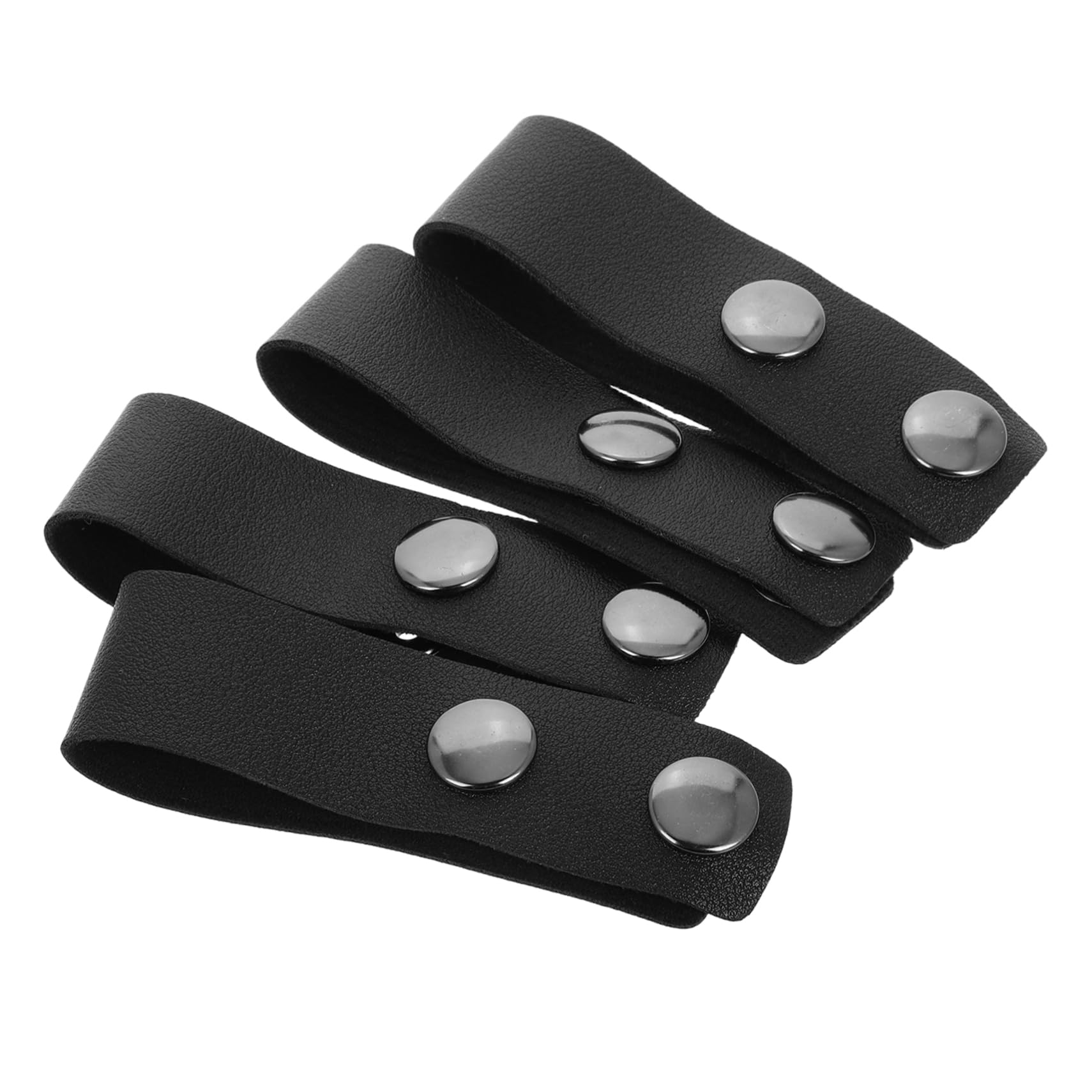 NULYLU 4 Pack Men's Belt Retainer Comfortable Elastic Band Holders for Outdoor and Pant Use