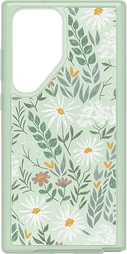 Miniatura 6 de OtterBox Funda Galaxy S23 Ultra Serie Symmetry - SAGE Advice (TransparenteVerde), Ultra-Elegante, Compatible con Carga Inalámbrica, Bordes Elevados