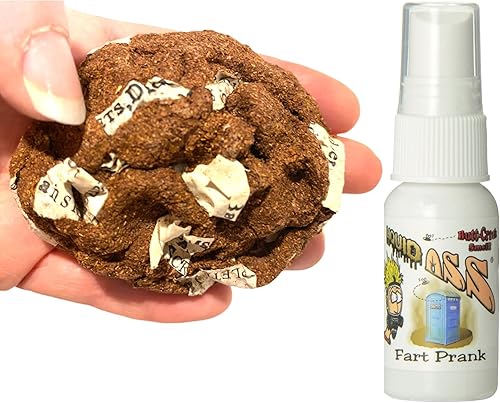 Botella de spray Liquid Ass + falsa mierda Turd