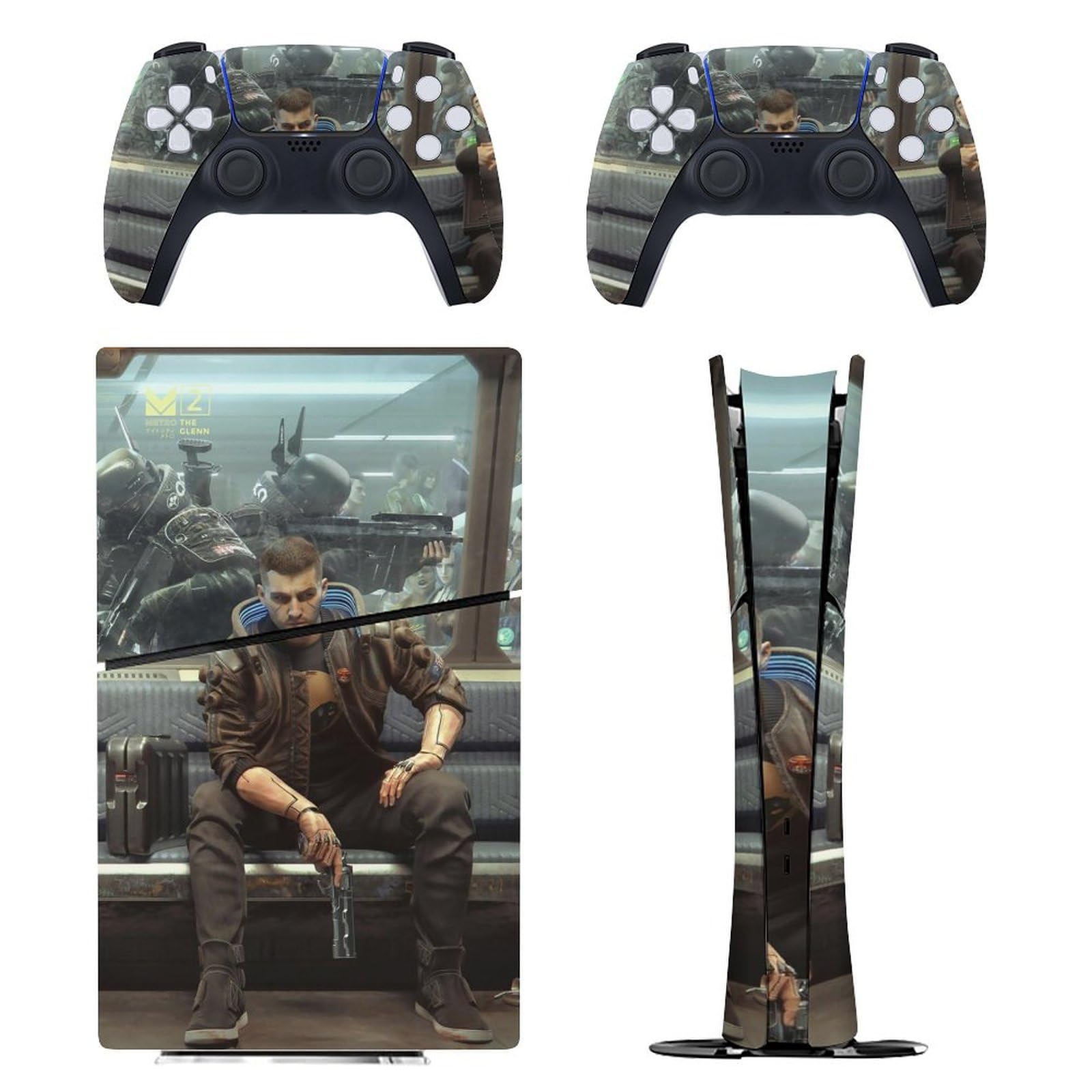 Amazon.co.jp: PS5 Slimスキンシール サイバーパンク2077 PS5 Slim 