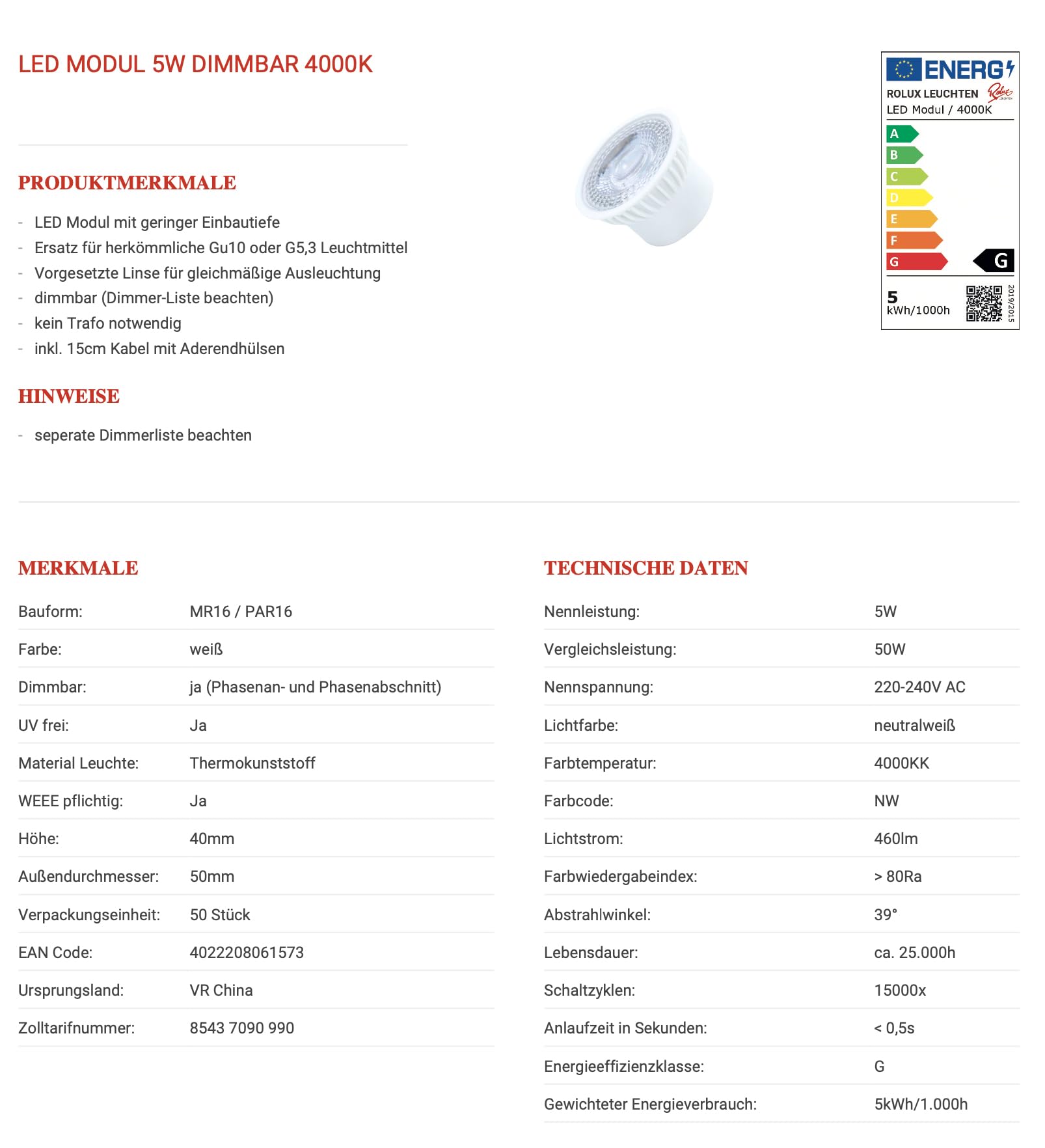 LED Einbaustrahler 230V Flach IP44 Edelstahlgebürstete Einbauspots Badezimmer- Energiesparende warmweiße Einbauleuchten - 5W (4er Set 4000k neutralweiß)