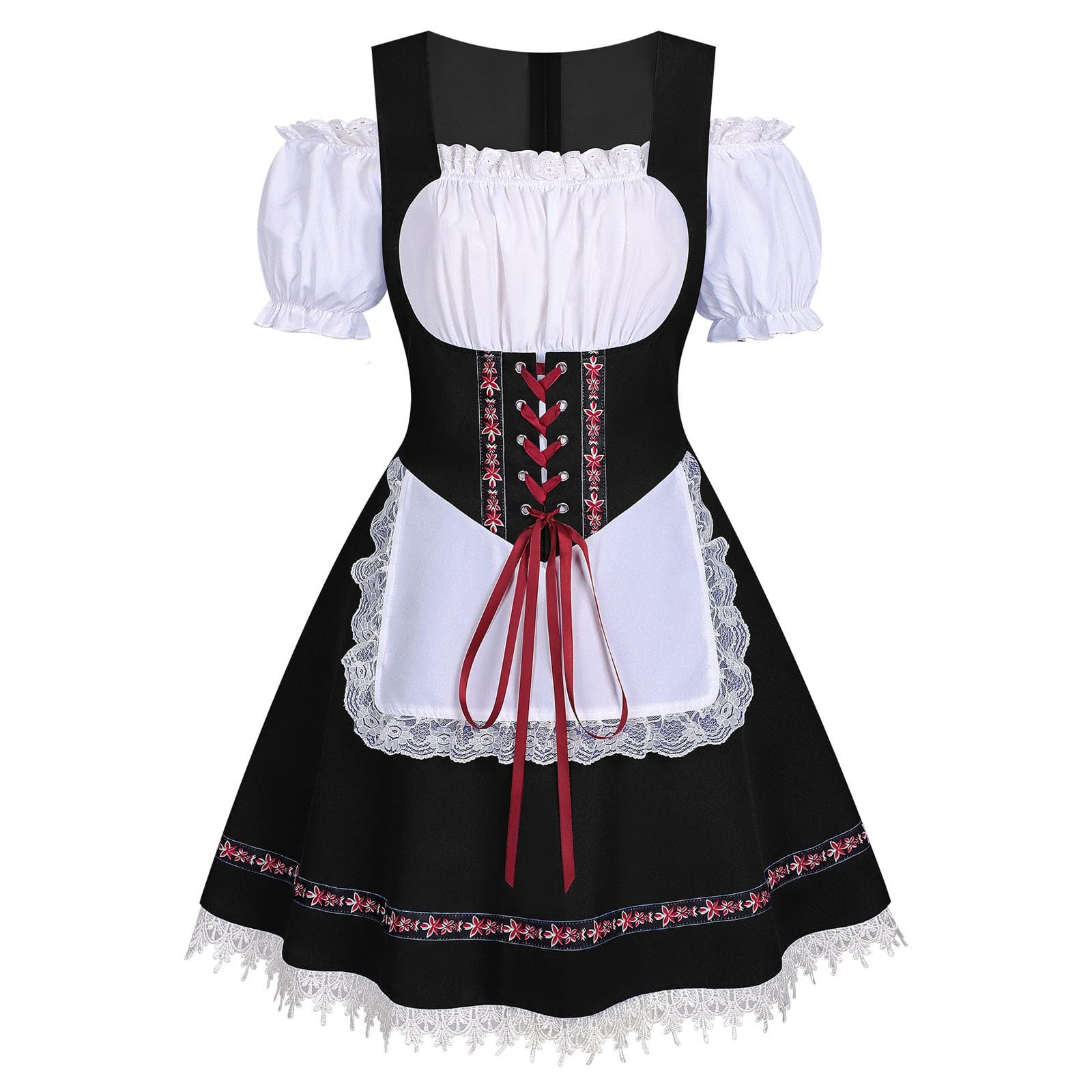 Generisch 2026 Atemberaubendes Abendkleid für Cosplay- historisch inspiriertes Hofrollenspiel-Outfit mit elegantem Spitzenkorsett exquisitem vielseitig für Festtage Bälle ganzjährig